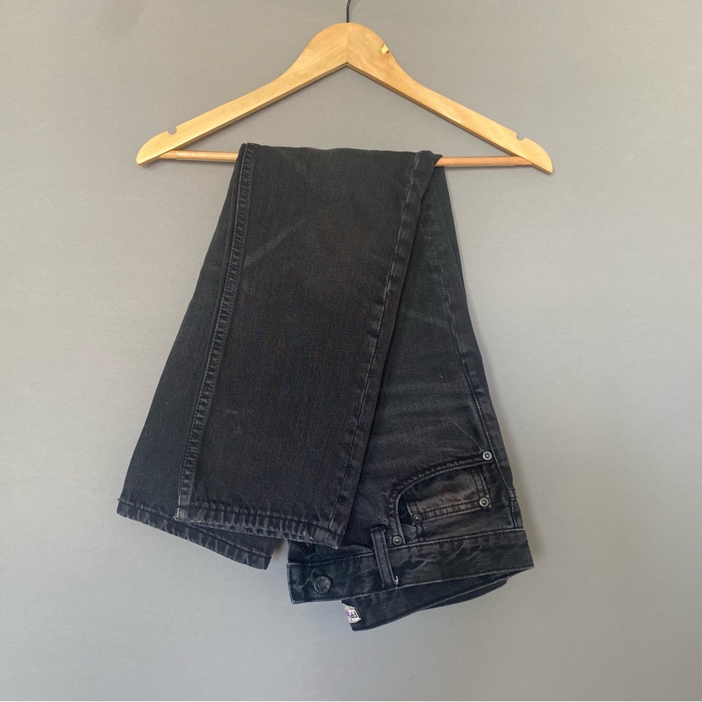 Free People Charcoal Denim Jacket